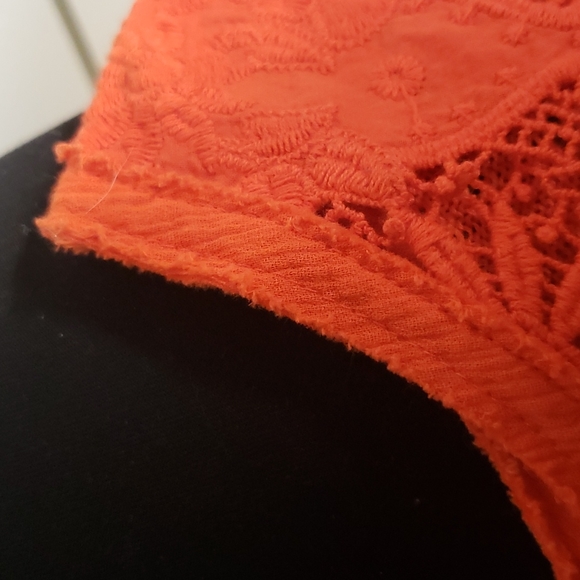 🦊 Free people once upon a time crochet knit bell sleeve top - Picture 14 of 14